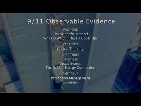 Part 1: 9/11 Observable Evidence
