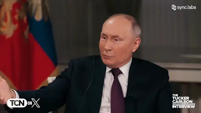 Revolutionary AI Sync: Putin\'s Full Interview Rebuilt