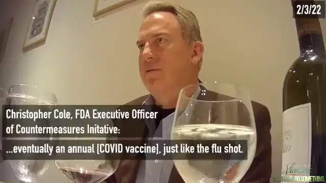 Liz Churchill - Did you know that the ‘Covid Vaccine’ was supposed to be a ‘yearly injection’ for the rest of your life…for everyone of ALL ages?   Listen below to the FDA admit...
