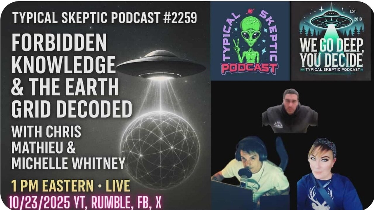 Typical Skeptic: The Final War Over Human Consciousness with Chris Mathieu & Michelle  Whitney