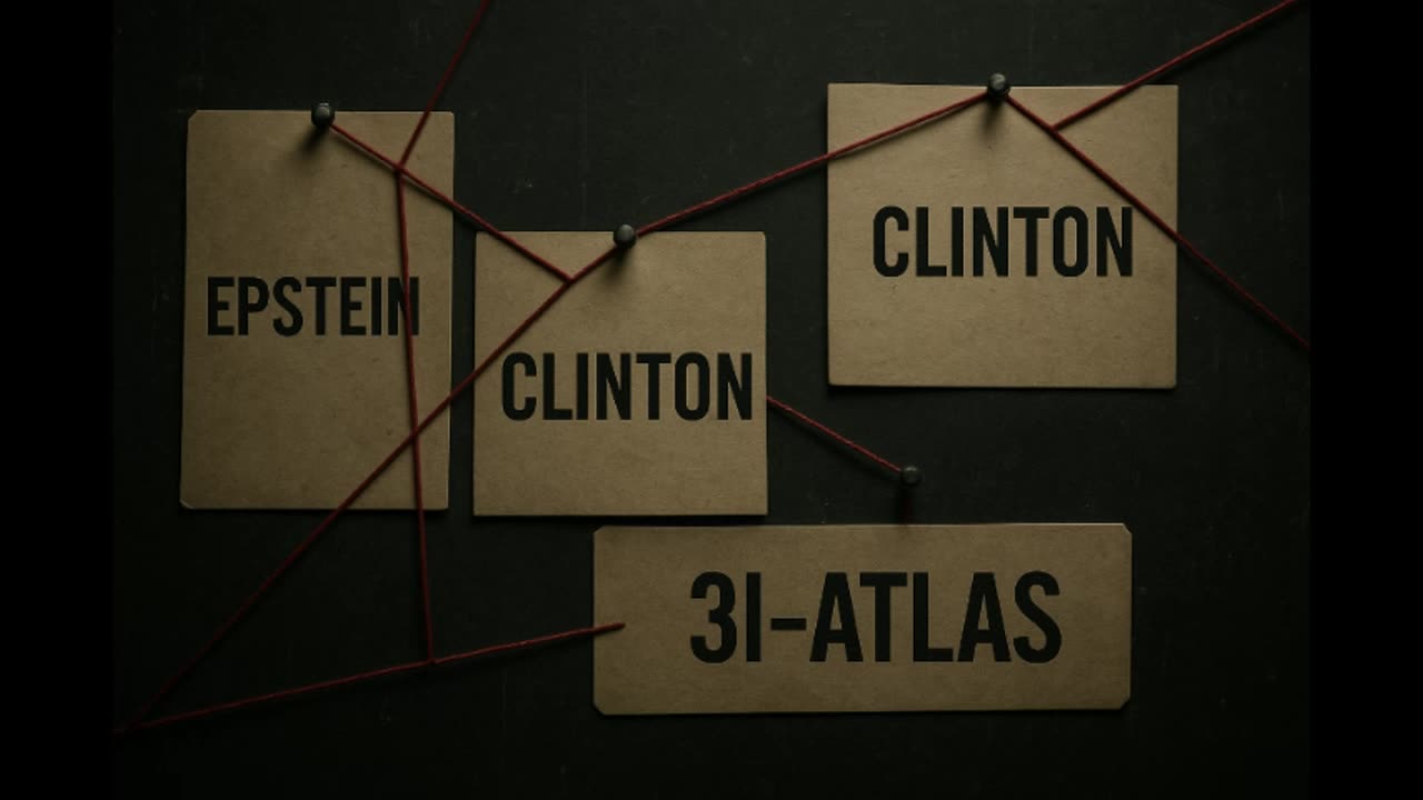 The Epstein Files: How Clinton, Trump & 3I/ATLAS Became Part of a Global Mystery