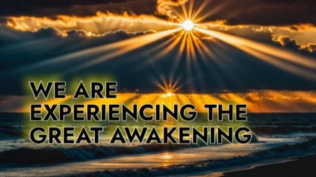 THERE'S A GREAT AWAKENING HAPPENING