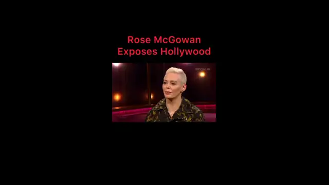 ROSE MCGOWEN TALKS ABOUT HOLLYWOOD PROGRAMMING