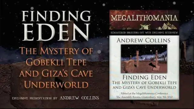 Finding Eden: Mystery of GÃ¶bekli Tepe & Giza's Cave Underworld