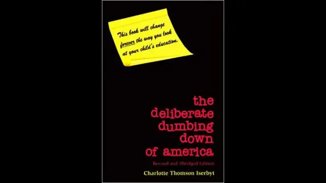 Charlotte Iserbyt - Deliberate Dumbing Down of America (1999)
