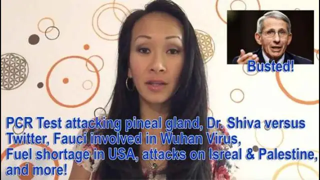 PCR Test attacking pineal gland, Dr. Shiva vs. Twitter, Fauci involved in Wuhan Virus, Fuel shortage in USA, attacks on Isreal and Palestine, and more!