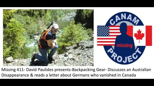 David Paulides discusses hiking gear, reads a story and discusses the German connection.