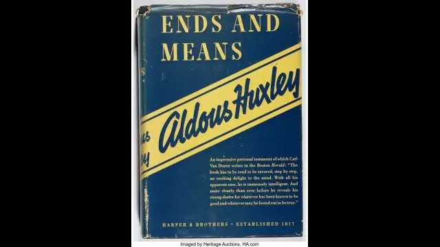 Ends and Means: An Inquiry into the Nature of Ideals