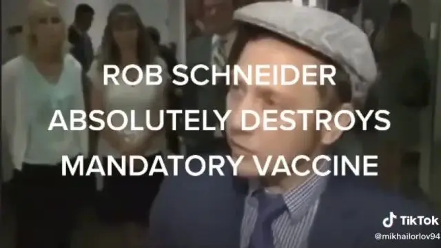 Rob Shneider Absolutely Destroys Mandatory Vaccine