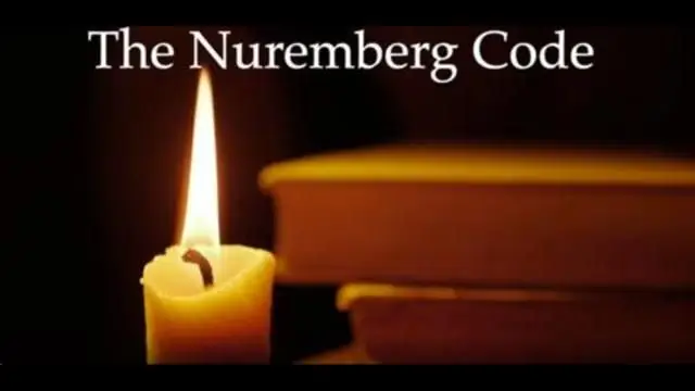 THE NUREMBERG CODE EXPLAINED