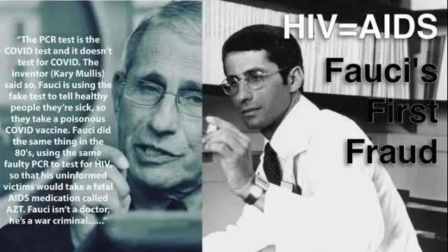 HIV=AIDS - Fauci's First Fraud