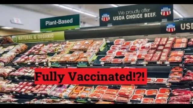 Magnetic meat and magnetized unvaxxed ppl could mean our meat is being vaccinated!