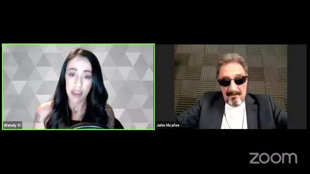 LIVE WITH JOHN MCAFEE DISCUSSING GHOST AND PRIVACY