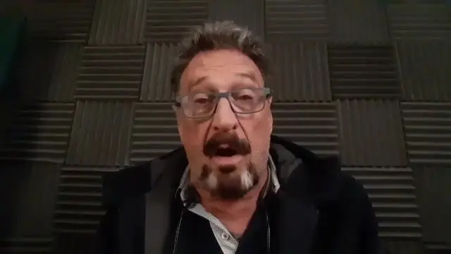 John McAfee @officialmcafee Aug 13 2020 Â· The $2-2 Trillion bailout passed by Congress- An inconvenient truth I'm about to tell you