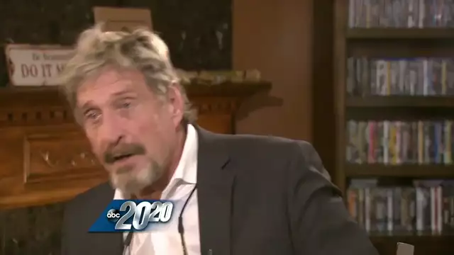 John McAfee @officialmcafee Jul 7 2020 Â· How @theemrsmcafee and I met