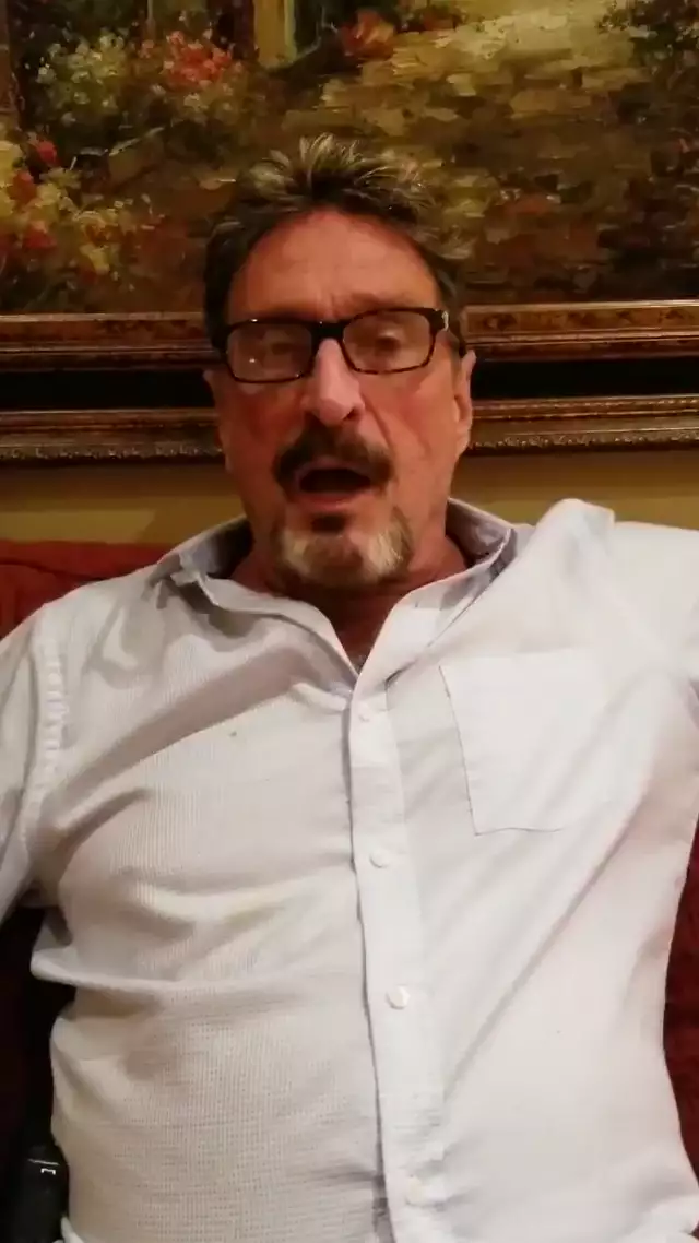 John McAfee @officialmcafee May 27, 2018 Â· The looming war on the horizon-