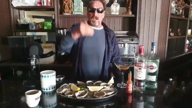John McAfee @officialmcafee May 17 2020 Â· Mixology 101- The Oyster-Espresso Martini- Plus a sermon to you young F*cks that deserve a whippin'