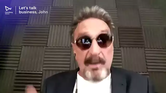 Letâ€™ Talk Business, John | Interview with Mr. John McAfee by CoinsGang Weekend 2020
