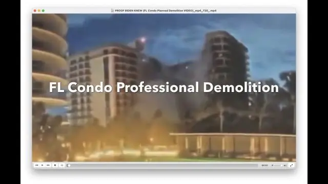 PROOF BIDEN KNEW (FL Condo Planned Demolition VIDEO)