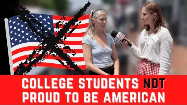 College students NOT proud to be American