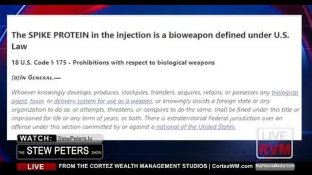 The Video That'll Lead To Fauci's Arrest - PROOF The Spike Protein Is An Intentional Bio-Weapon