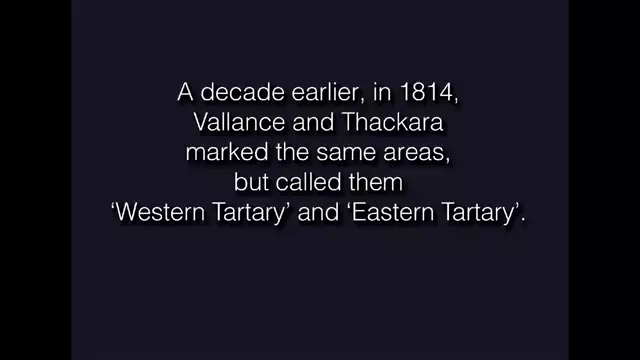 Tartaria ~ Maps from 1493 to 1852