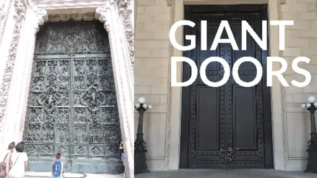 Giant Doors Giant Buildings for the Giants of Tartaria / Atlantis