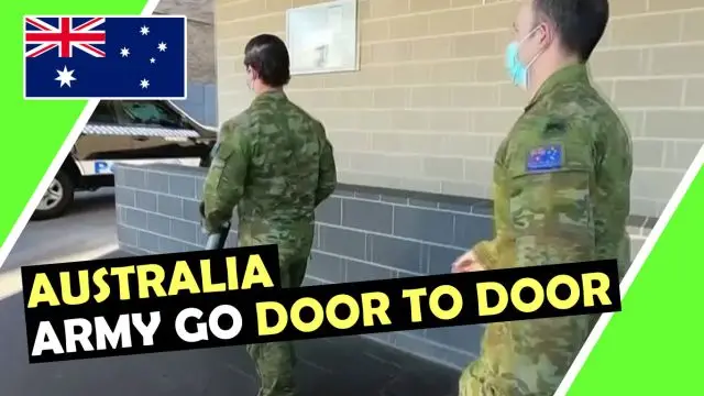 AUSTRALIA / Army Go Door To Door / Hugo Talks #lockdown