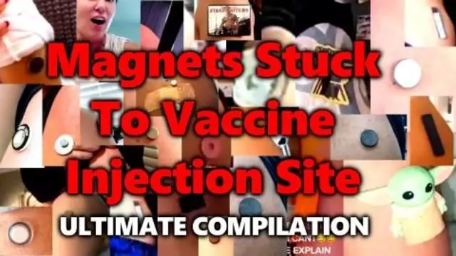 ULTIMATE Covid Vaccine Magnet Stuck To Arm At Injection Site Compilation #MagnetChallenge (Updated)