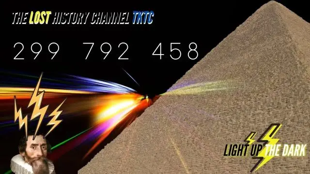Speed of Light is the same NUMBER as The Great Pyramid Coordinates