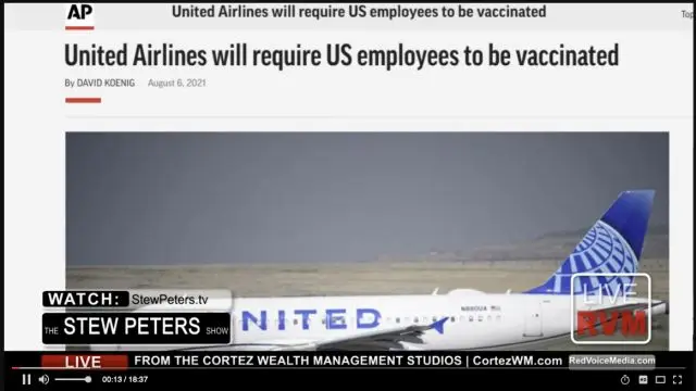 WOW! Airline Pilot Goes Public as United Airlines Goes Full Commie, Terminating 'Unvaxxed'