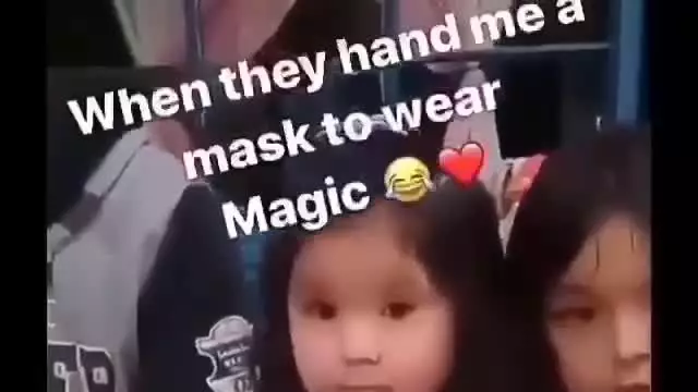Chinese Girl Facemask Magic