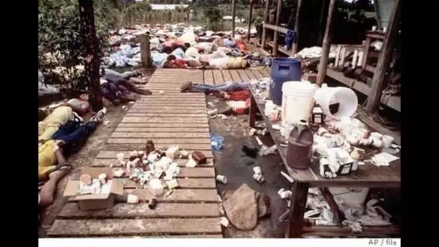 JONESTOWN USA: THE VACCINE IS MASS SUICIDE AND THE TELEVISION IS JIM JONES
