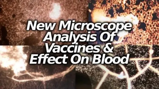 Vaccine & Blood Analysis Under Microscope Presented By Independent Researches, Lawyers & Doctor