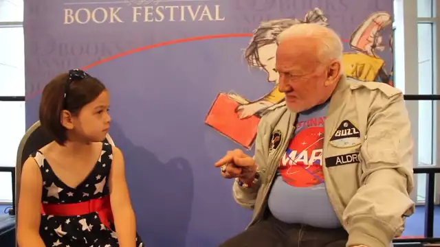 Zoey interviews Buzz Aldrin