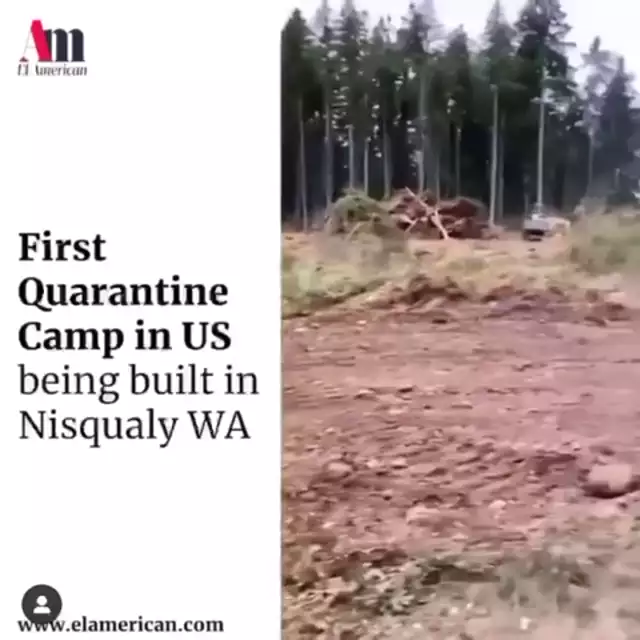 Quarantine Camp In The United States is being Built