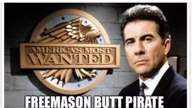 JOHN WALSH AMERICANS MOST WANTED’S FREEMASON BUTT PIRATE HAND GESTURES & THE GABBY PETITO PSYOP