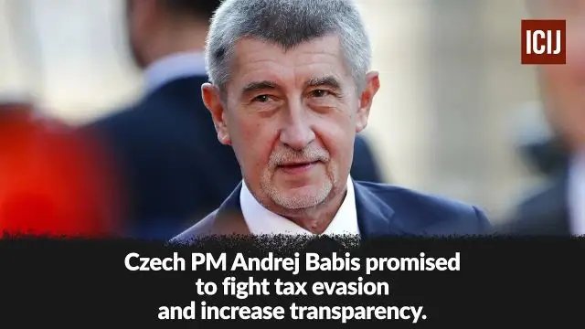 Czech PM Andrej Babis confronted by Pandora Papers reporter