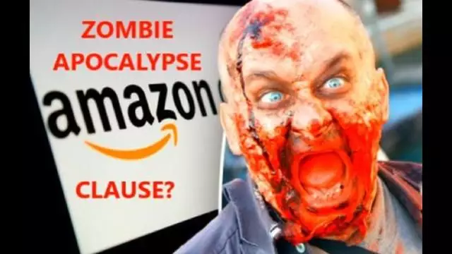 Amazon terms updates to include a paragraph about a ZOMBIE APOCALYPSE and there is more...
