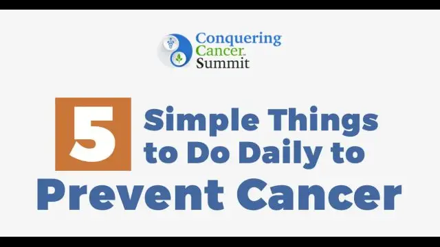 5 Simple Things to Do Daily to Prevent Cancer - Nathan Crane