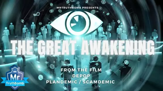 THE GREAT AWAKENING - from DEPOP - Plandemic / Scamdemic 4