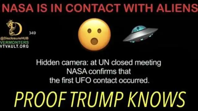 Is this Proof Aliens Exist and Proof Trump Knows? Watch till end