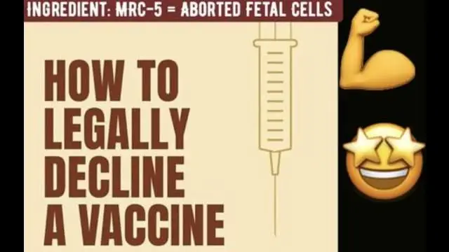 Covid Vaccines do contain Fetal Cells! This is how to refuse!