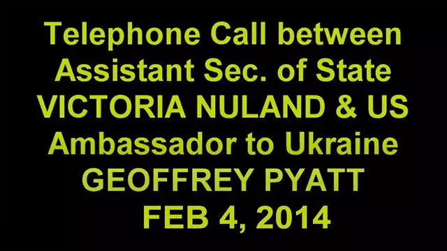 2014 UKRAINE COUP:  Victoria Nuland - Geoffrey Pyatt Leaked Phone Call