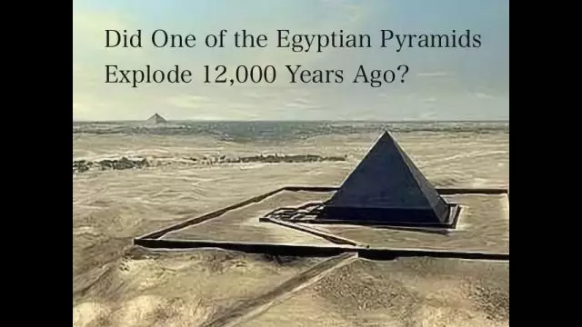 Did One Of The Egyptian Pyramids Explode 12,000 Years Ago?