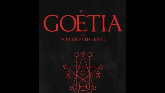 The Book of Goetia of Solomon the King