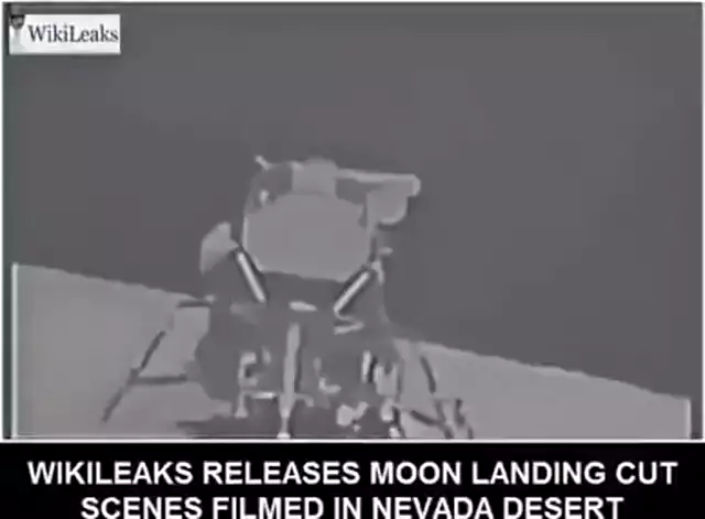 WIKILEAKS Released Proof The Moon Landings Were Filmed in Nevada