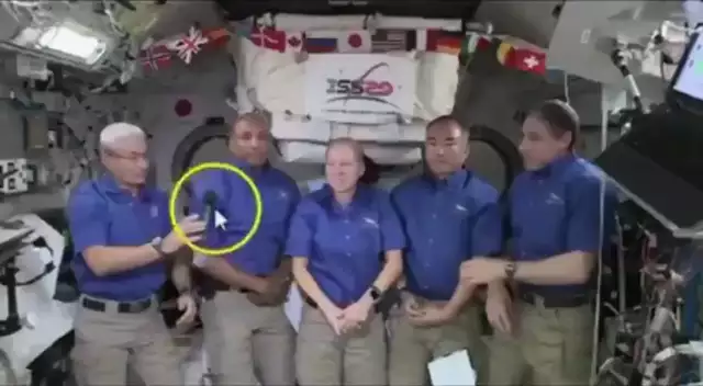 Astronauts Caught Dropping Objects Aboard Zero Gravity ISS