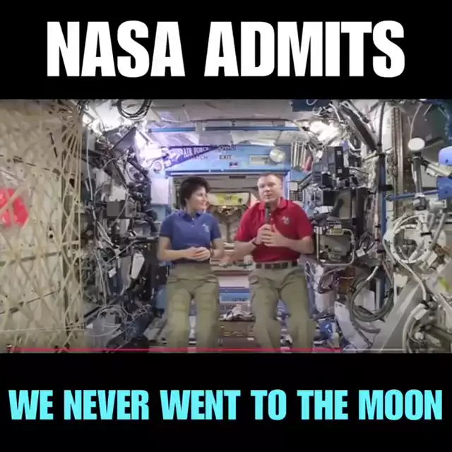 NASA ADMITS : WE NEVER WENT TO THE MOON.