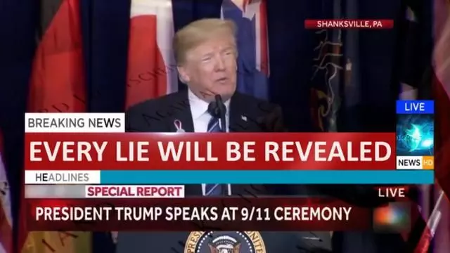 PRESIDENT TRUMP SPEAKS AT 9/11 CEREMONY! WE WILL NEVER FORGET!